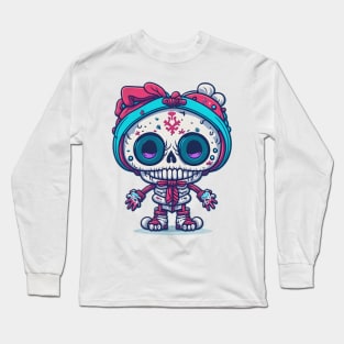 Skeleton Xmas Long Sleeve T-Shirt